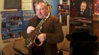 Robert Anchipolovsky plays Bird Jazz & Selmer Reference 54 Alto Saxophones