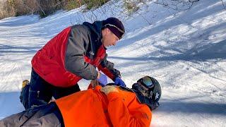 Ski Patrol Patient Assessment at Sunday River