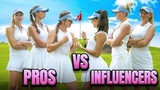 Influencers vs. Pro Golfers Rematch | Losers Eat Disgusting Food Challenge