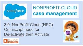 3.0 Omniscript NPC "Create Referral Case" Activation: Salesforce NonProfit Cloud Program Management