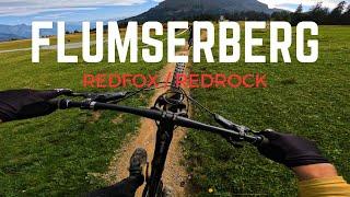 Chillige Session auf dem RedRock und dem Redfox Trail / Flumserberg
