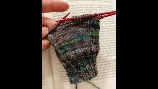 Christmas Socks - Quick Clip - Relaxing Knitting Industrial Whimsy