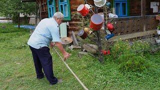 Magical Transylvanian village in the Carpathian  Mountains