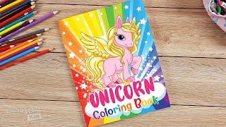 Unicorn Coloring Book Cute Unicorns for Coloring for Kids