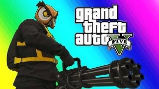 GTA 5 Online Funny Moments - The Weenie Boys & Minigun Unlocked!