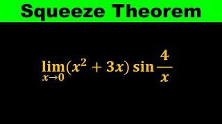 Squeeze Theorem - A Tricky Question - Calculus