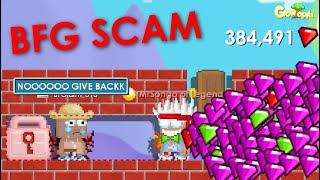 SCAMMING BFG ROOMS 3  | Growtopia