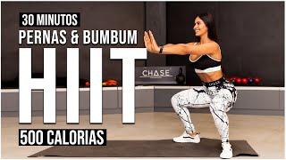 30 Min Legs & BUTT HIIT Workout to Tone | Burn 500 Calories | At Home | Without Equipment