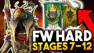 FACTION WARS HARD - Lizardmen and Banner Lords (Stages 7-12) | Raid: Shadow Legends