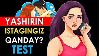 Psixologik Test: Yashirin Istagingiz Qanday?