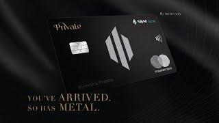 SBM World Elite metal debit card powered by Mastercard