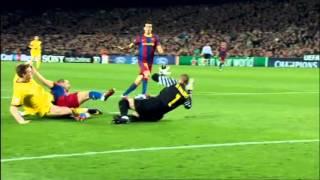 Mascherano's tackle on Bendtner plus Pep Guardiola and Arsene Wenger reaction