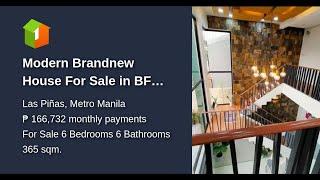 Modern Brandnew House For Sale in BF Resort Las Piñas