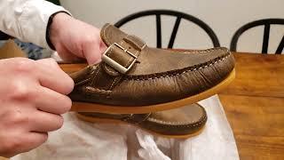 EasyMoc Buckle Leather Slip-on Mocs