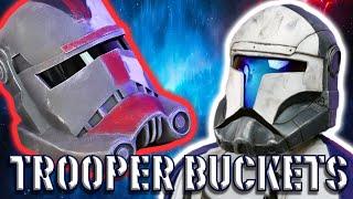 Making Bad Batch Hunter Helmet PLUS a Republic Commando | FREE TEMPLATES