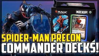 Spider-Man Precon Commander Decks! Colors, Commanders, And More Predicted! - Magic: The Gathering