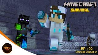 The Diamond Expedition Minecraft Survival #letsplayseries