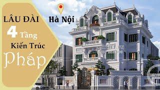 [ĐẸP NGỠ NGÀNG] Mẫu Thiết Kế Danh Giá Bậc Nhất Tại Hà Nội | LV 40106 | Thiết Kế Kiến Trúc LUXVIET