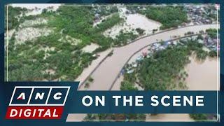 LOOK: Drone footage showing extent of flooding in Catanuan, Quezon | ANC