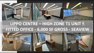 Lippo Centre - Admiralty Fitted Office with Seaview For Rent | 力寶中心 - 金鐘  附裝修 海景辦公室 放租