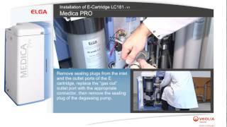 Elga Medica Pro - Installation of E-Cartridge LC181 - Veolia Water Technologies UK