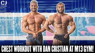 MARBELLA VLOG : Training Chest with Dan Cristian at M13 Gym!