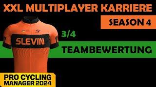 PCM24 Multiplayer xxl Karriere - Teambewertung 3/4 - Pro Cycling Manager 2024