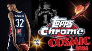 RIPPING PACKS WITH KiDface presents RIPPING A 2024 TOPPS CHROME COSMIC BASKETBALL HOBBY BOX  