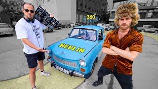 Berlin 360° City Drive in old Soviet Car & Berlin DJ Music feat. @ostfoxmusic