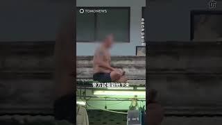 「跳樓冥想」？男子三樓一躍 雨棚上靜坐修行#冥想#雨棚#盤腿#墜落#精神醫院#芭達雅#禪修#修行