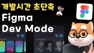   Figma Dev Mode 소개 - UI 개발시간 초 단축 (android, ios, web) - 칼퇴가능