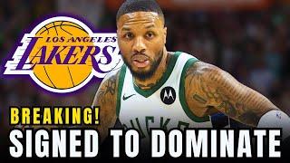  DAMIAN LILLARD: THE KING OF CLUTCHES TO TURN THE LAKERS INTO AN UNSTOPPABLE MACHINE?! LAKERS NEWS!