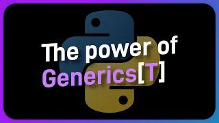 Generics are VITAL in typed Python