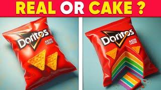 Would You Rather - REAL or CAKE  Quiz Alien