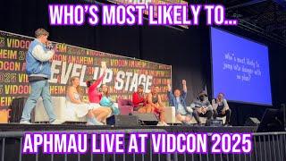 Let’s play a game with Pierce and the Aphmau crew at Vidcon 2025 and sneak peek!