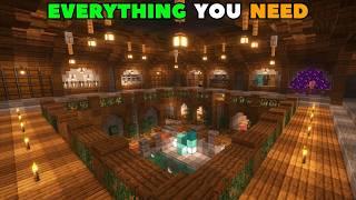 Minecraft: ULTIMATE Underground Base Tutorial (how to build 1.21)