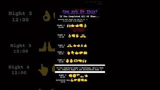 Can You Do This Fingers (FNAF 1 Edition) Part 1 #fivenightsatfreddys #fnafspecialdelivery #fnafdlc