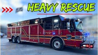 Breaking Down a Fully Equipped Fire Rescue Truck – You Need to See This!