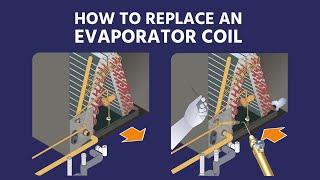 How to replace an evaporator coil step by step