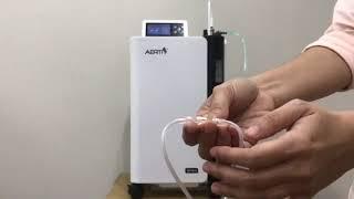 การใช้งานเครื่องผลิตออกซิเจน รุ่น AR-5-N (Aerti)