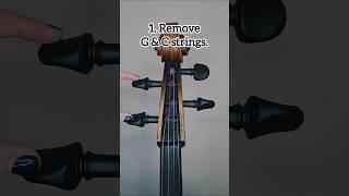 Best Order for Changing Cello Strings