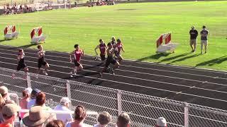 Jackson Acker 100m Dash at Paul Frank Invite 6/4/2021