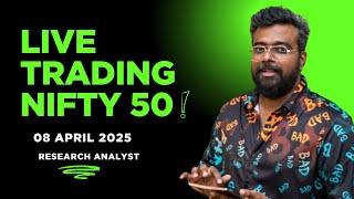 Bank Nifty Live Options Trading: APRIL 8th #BankNiftyTradingLive | Learn Trading the Easy Way 2025 .