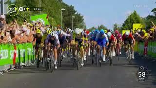 Final 1K: 2022 Tour De France Stage 2