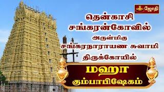 தென்காசி சங்கரன்கோவில் அருள்மிகு சங்கரநாராயண சுவாமி திருக்கோயில் - மஹா கும்பாபிஷேகம் | Jothitv