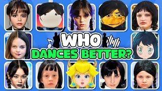 Who Dances Better? Wednesday Dance Edition Salish Matter, Diana, Like Nastya, Skibidi, Payton Delu