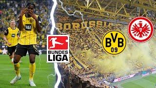 DORTMUND VS FRANKFURT HIGHLIGHTS | GITTENS BESCHERT ERSTEN BVB HEIMSIEG! ️| 4K Stadionvlog