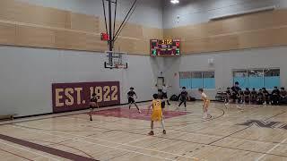 QMS Tsunami grades 7/8 vs. Burnaby North Grade 8. December 5, 2024. (W)