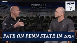 Josh Pate talks Penn State, Drew Allar, Jim Knowles, 2025 Big Ten competition and more