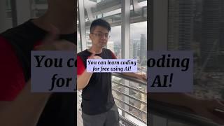 Learn coding for free using AI